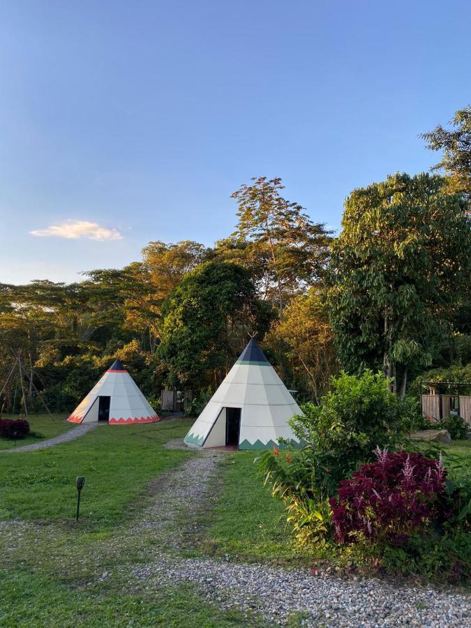 Bosque De Aventura & Glamping Refugio Del Bosque Hotel La Mesa  Kültér fotó