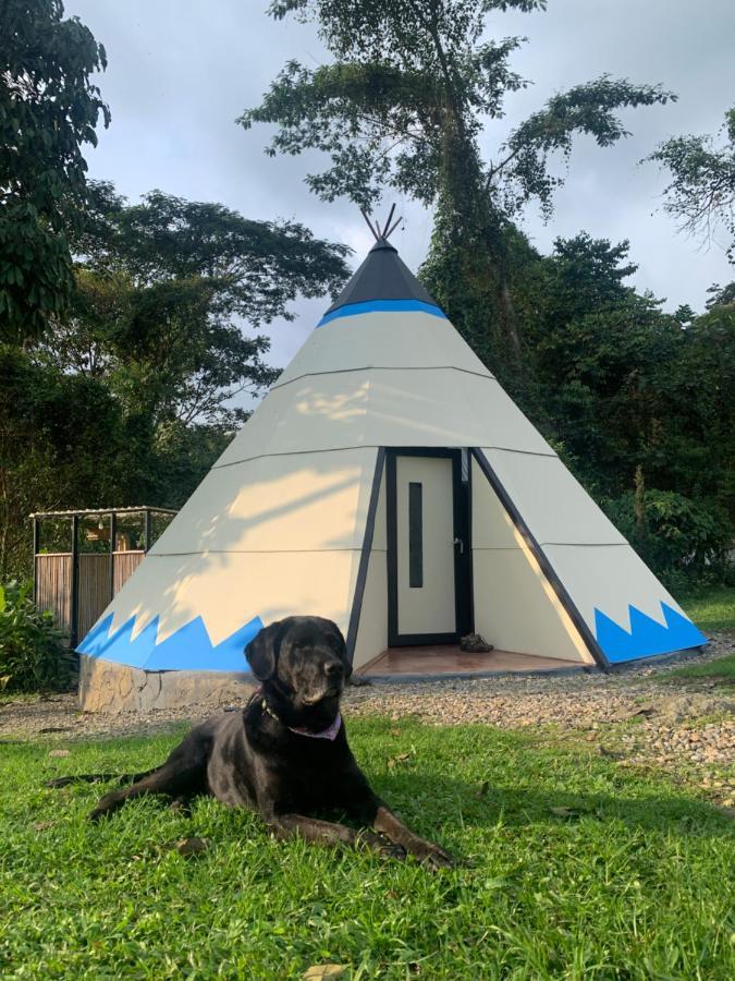 Bosque De Aventura & Glamping Refugio Del Bosque Hotel La Mesa  Kültér fotó