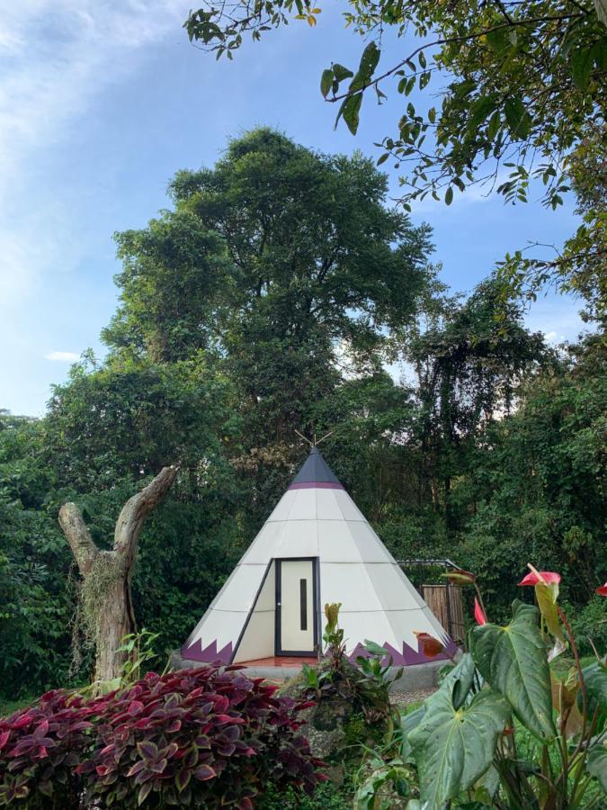 Bosque De Aventura & Glamping Refugio Del Bosque Hotel La Mesa  Kültér fotó