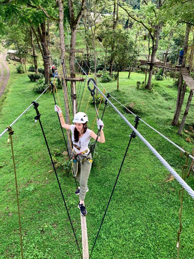 Bosque De Aventura & Glamping Refugio Del Bosque Hotel La Mesa  Kültér fotó
